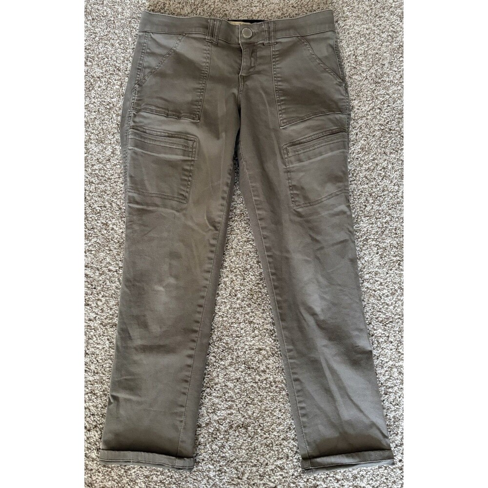 Women's Democracy Olive Green Utility Ankle Pants, Size 6